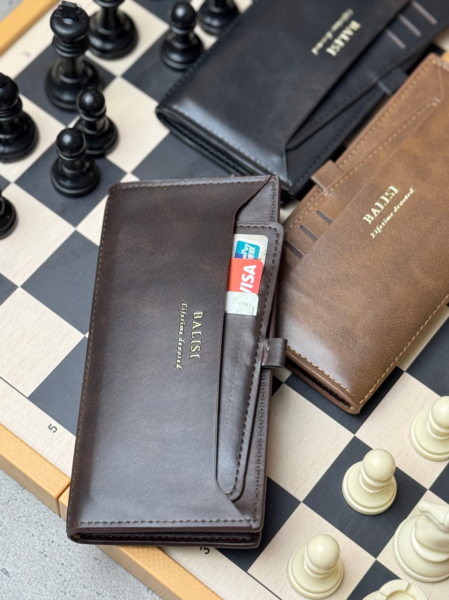Ballisi Classic Wallet – Luxury Leather, Smart Storage