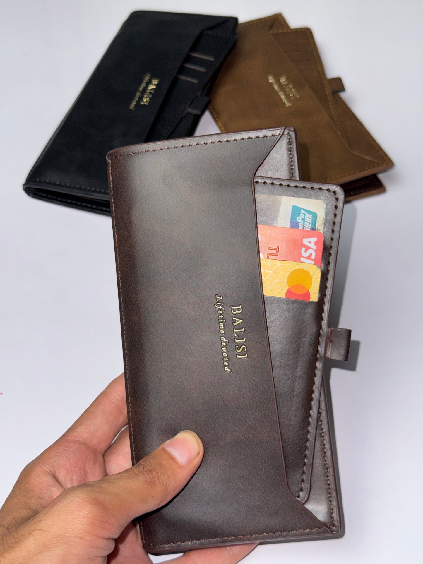 Ballisi Classic Wallet – Luxury Leather, Smart Storage