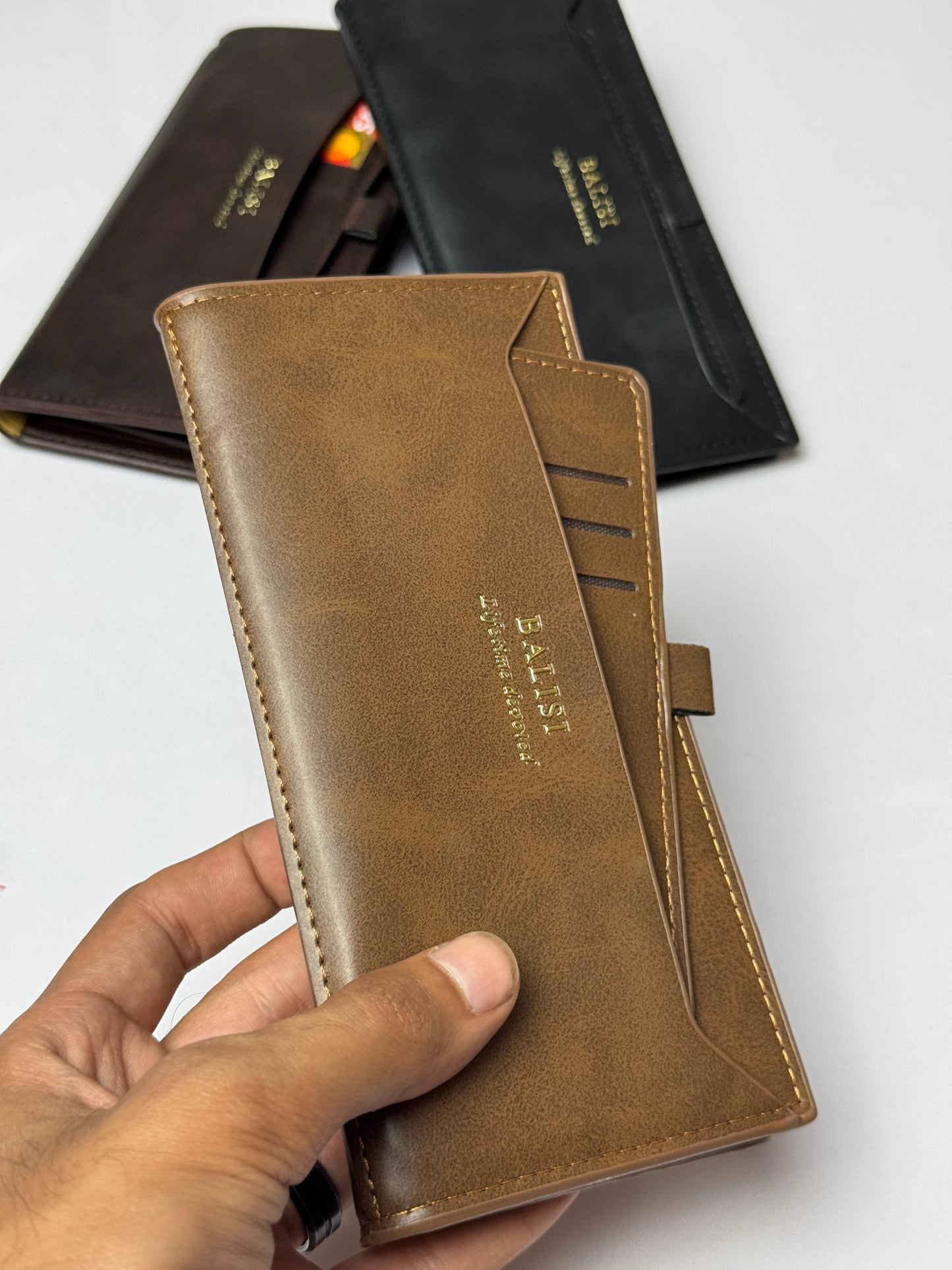 Ballisi Classic Wallet – Luxury Leather, Smart Storage